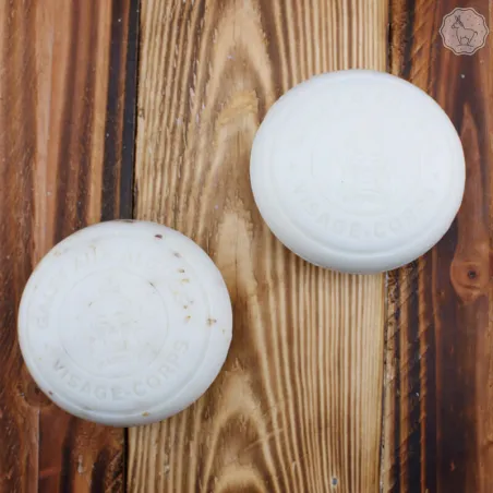 Savon masque galet au lait d'ânesse Bio et aux algues par Bell'ânesse en Provence