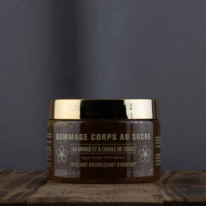Gommage Corps au sucre Monoï et lait d'ânesse  | Bell' Anesse en Provence
