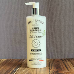 Crème de douche au Lait d'Anesse Bio 400ml par Bell'ânesse en Provence
