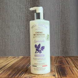 Crème de douche au Lait d'Anesse Bio 400ml "Lavande" par Bell'ânesse en Provence