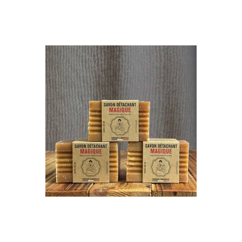 Coffret Savon 900gr détachant textile par Bell'ânesse en Provence