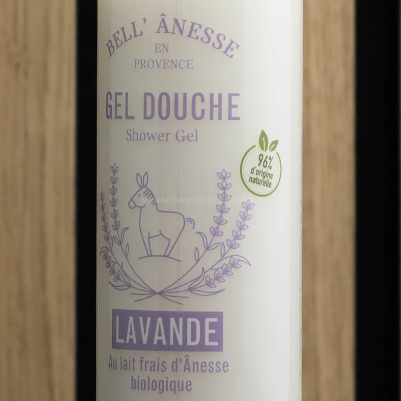🌿 Gel Douche lait d'ânesse et Lavande 🌿 - Nettoyage doux et relaxant