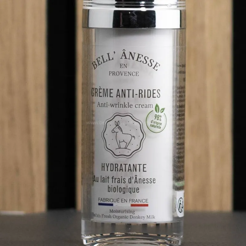 Crème Anti-rides au lait d'ânesse par Bell'ânesse en Provence