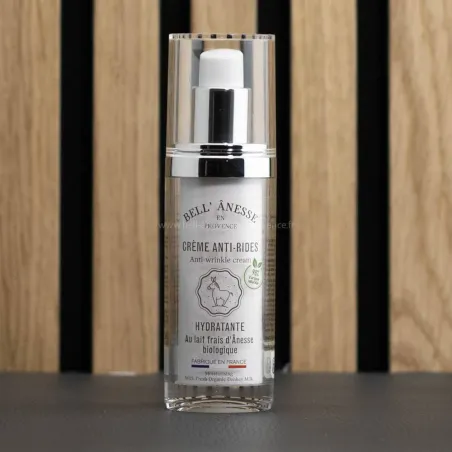Crème Anti-rides au lait d'ânesse par Bell'ânesse en Provence