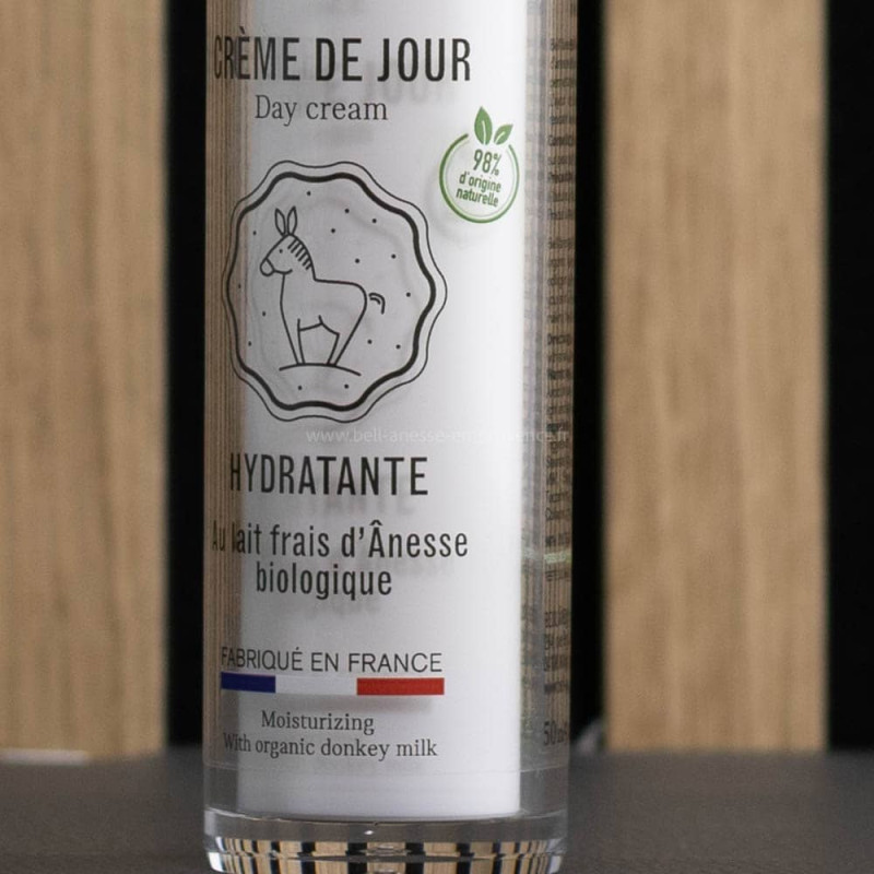 Crème de jour au lait d'ânesse par Bell'ânesse en Provence