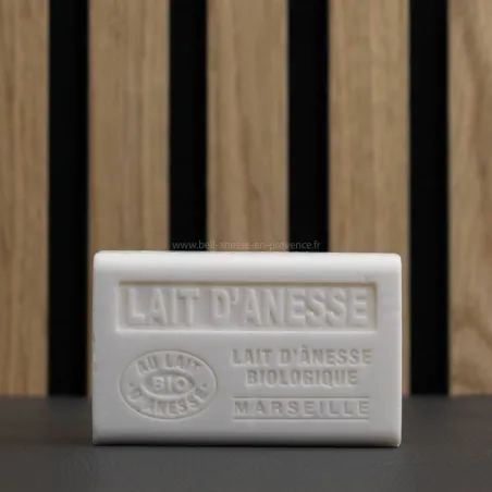 Savon 125gr au lait d'ânesse Bio par Bell'ânesse en Provence
