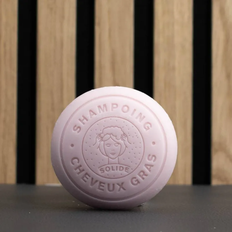 Shampoing solide à la kératine et au lait d'ânesse bio pour cheveux gras par Bell'ânesse en Provence