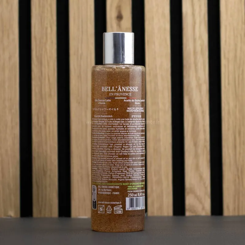 Huile de douche au Lait d'Anesse Bio  par Bell'ânesse en Provence