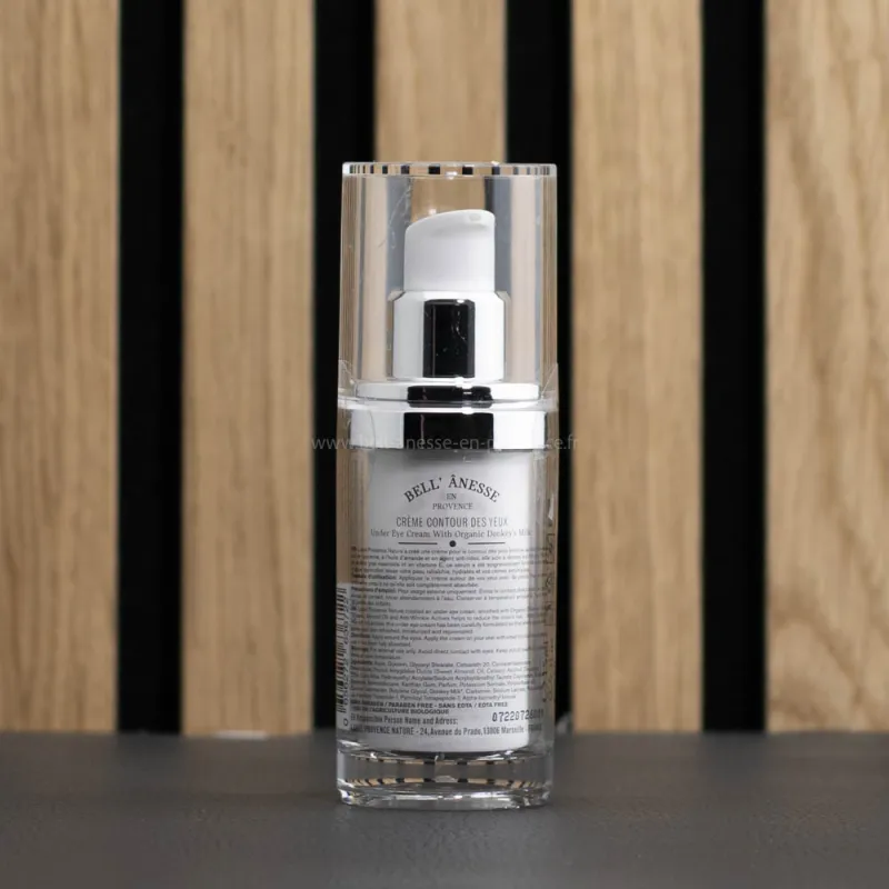Crème contour des yeux au lait d'ânesse bio par Bell'ânesse en Provence