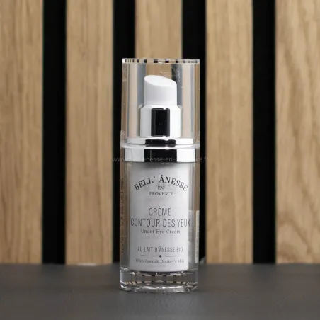 Crème contour des yeux au lait d'ânesse bio par Bell'ânesse en Provence