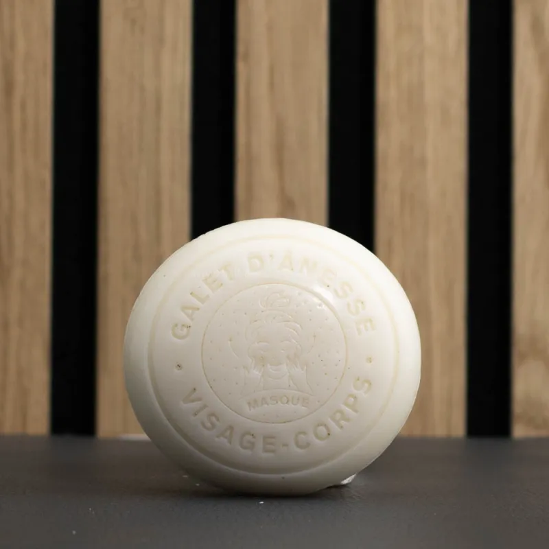 Savon masque galet au lait d'ânesse Bio par Bell'ânesse en Provence