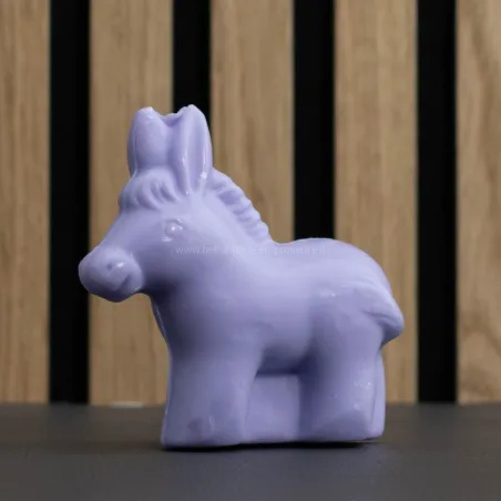 Savon forme d'Âne 125g au lait d'ânesse et lavande par Bell'ânesse en Provence