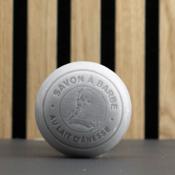 Savon à barbe homme au lait d'ânesse Bio par Bell'ânesse en Provence
