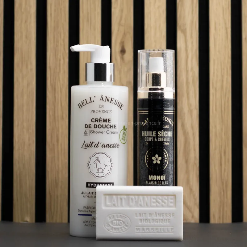 Coffret SUN, enrichie au lait d'ânesse bio par Bell Ânesse en Provence