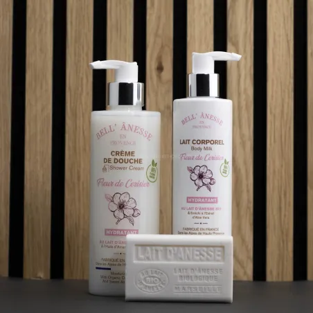 Coffret Velouté au lait d'ânesse bio par bell'ânesse en Provence