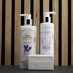 Coffret Velouté au lait d'ânesse bio par bell'ânesse en Provence