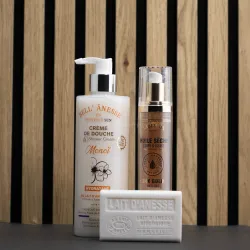 Coffret SUN and Gold, enrichie au lait d'ânesse bio par Bell Ânesse en Provence