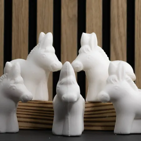 Pack 5 Savon forme d'Âne 135g au lait d'ânesse par Bell'ânesse en Provence