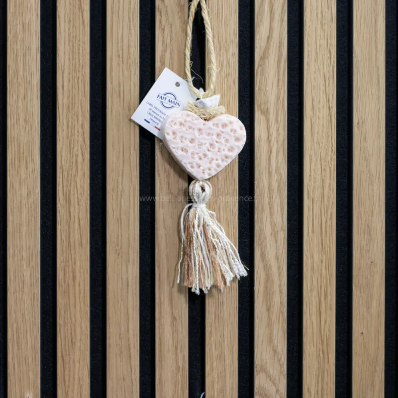 Tresse a savon Coeur par Bell'ânesse en Provence