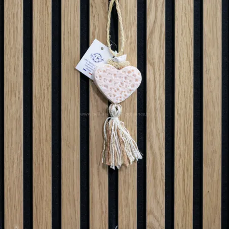 Tresse a savon Coeur par Bell'ânesse en Provence