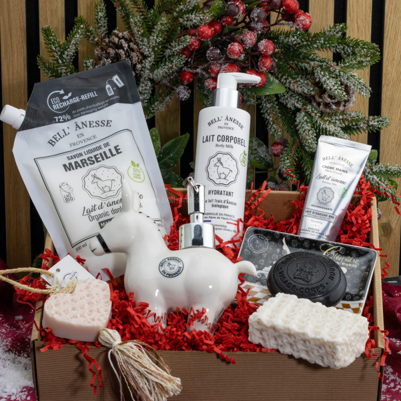 Noel enchanté par Bell Ânesse en Provence, enrichi au lait d'ânesse Bio