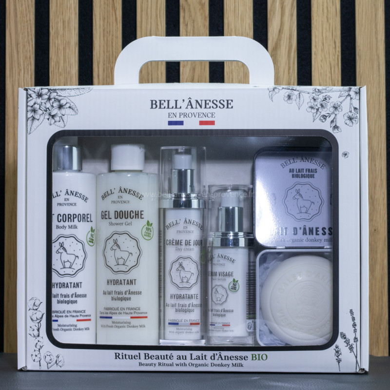 Coffret Bell Peau  par Bell Ânesse en Provence, enrichi au lait d'ânesse Bio