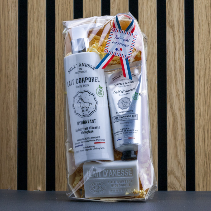 Box Signature par Bell Ânesse en Provence, enrichi au lait d'ânesse Bio
