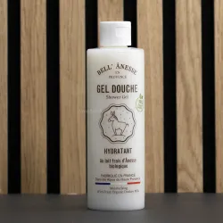 Gel douche au lait d'ânesse bio par bell Ânesse en Provence