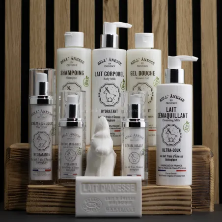 Coffret Gold au lait d'ânesse bio par bell'ânesse en Provence