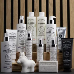 Coffret Platinium au lait d'ânesse bio par bell Anesse en Provence