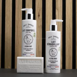 Coffret bine être au lait d'ânesse Bio par Bell Anesse en Provence