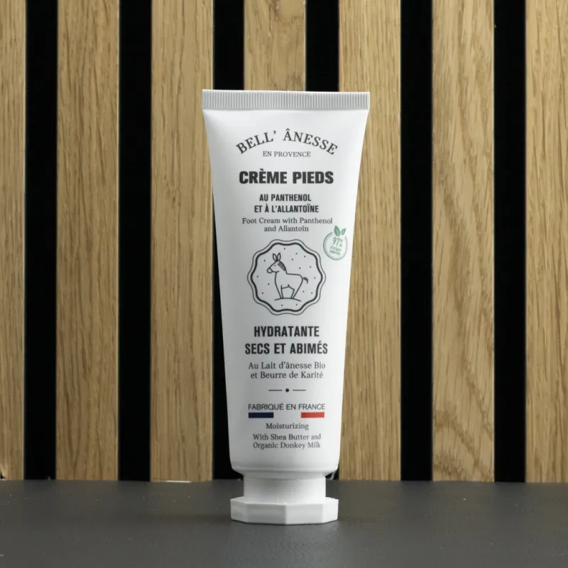 Crème pied au lait d'ânesse Bio par Bell'ânesse en Provence