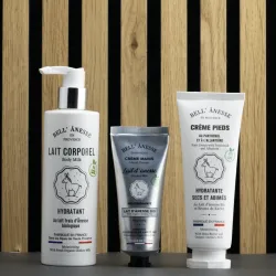 Coffret crème au lait d'ânesse bio par Bell'ânesse en Provence