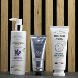 Coffret crème au lait d'ânesse bio et Lavande par Bell'ânesse en Provence