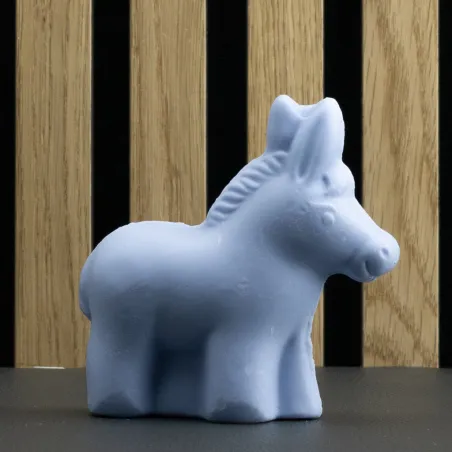 Savon forme d'Âne 125g au lait d'ânesse et Fleur de coton par Bell'ânesse en Provence