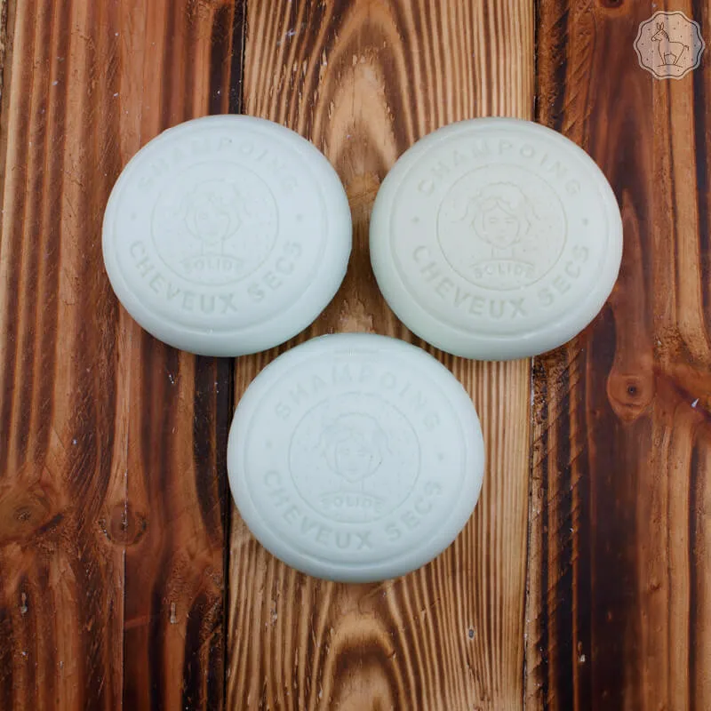 Pack 3 shampoing solide Cheveux sec et abimés au lait d'ânesse par Bell'ânesse en Provence