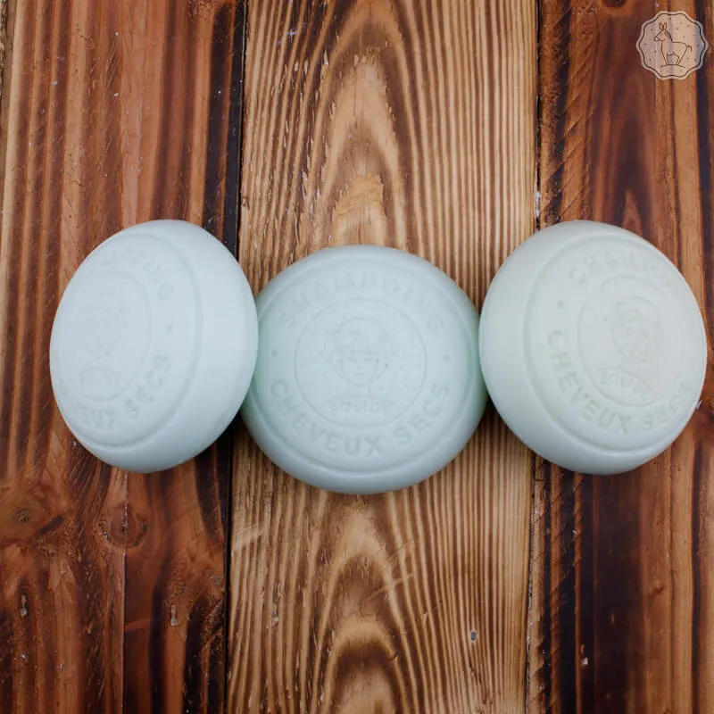 Pack 3 shampoing solide Cheveux sec et abimés au lait d'ânesse par Bell'ânesse en Provence