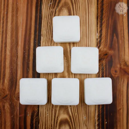 6 Savons invité au Lait d'ânesse Bio parfumé par Bell'ânesse en Provence