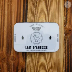 Boite à savon 125gr au lait d'ânesse bio par Bell'Ânesse en Provence